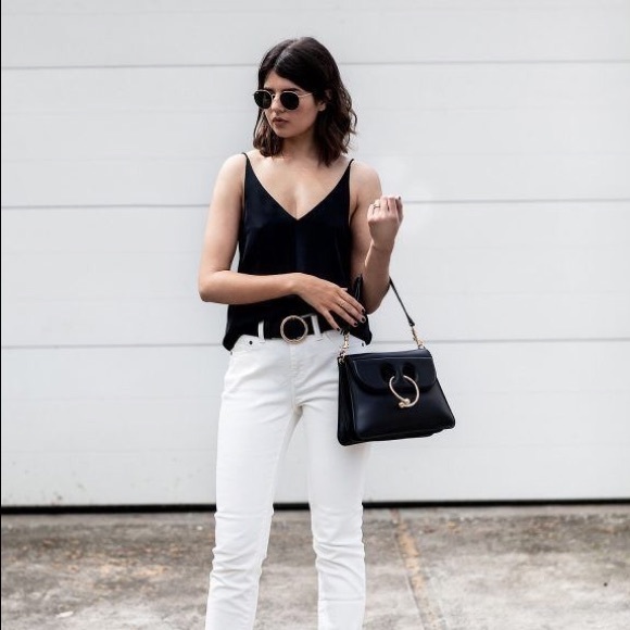 SHELLY✖️ flowy Black tank top x strappy back - Picture 3 of 6